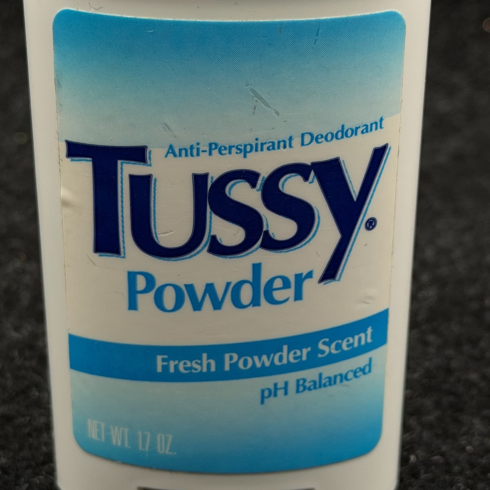 Vintage New Old Stock TUSSY Powder Stick Deodorant 1.7oz SUPER RARE! - Thumbnail 2