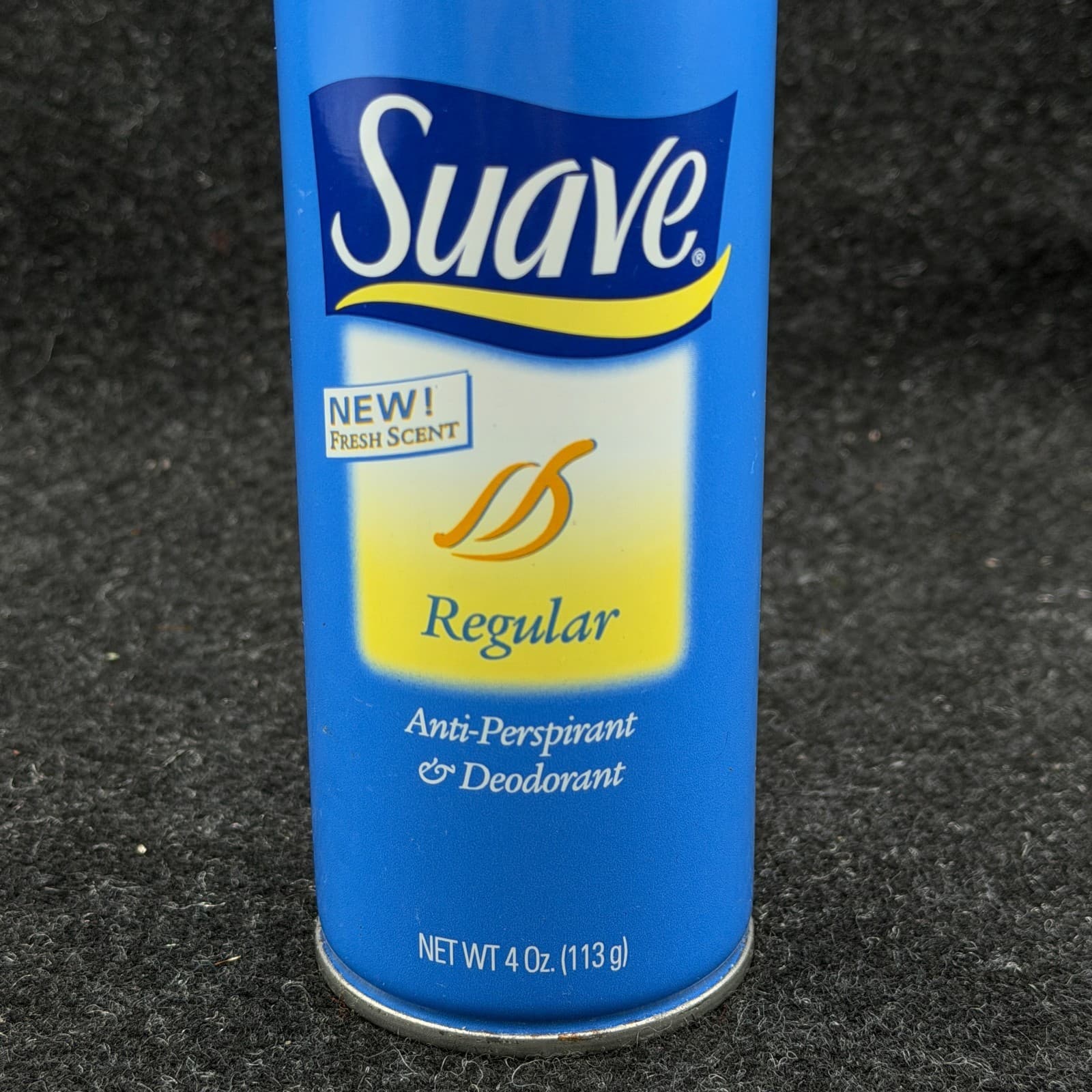 VINTAGE Suave Regular FRESH SCENT Spray Antiperspirant Deodorant 4 oz OLD STOCK - Thumbnail 2