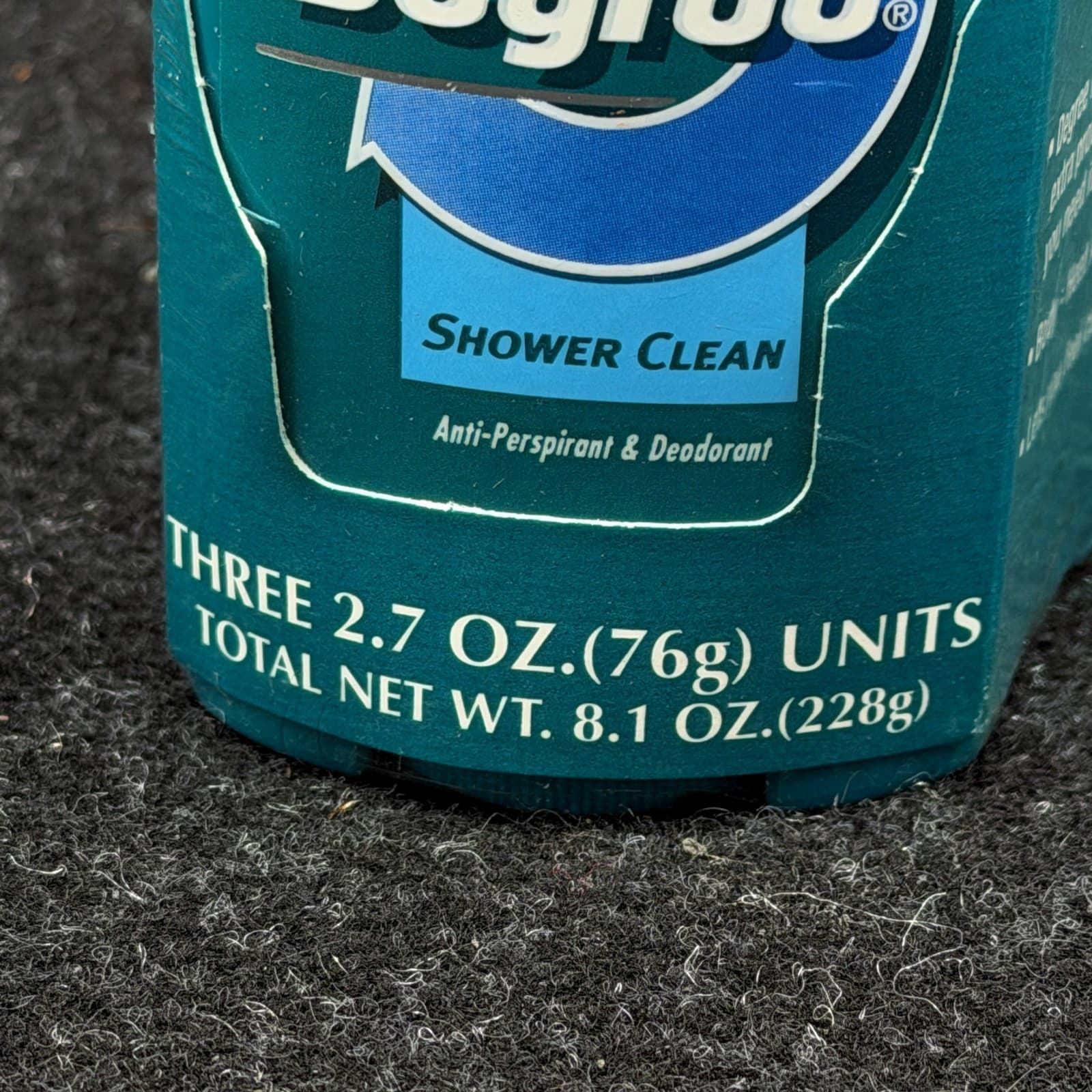 VTG Degree Shower Clean Deodorant 2.7 oz each Talc Body Heat Activated Old Stock - Thumbnail 4
