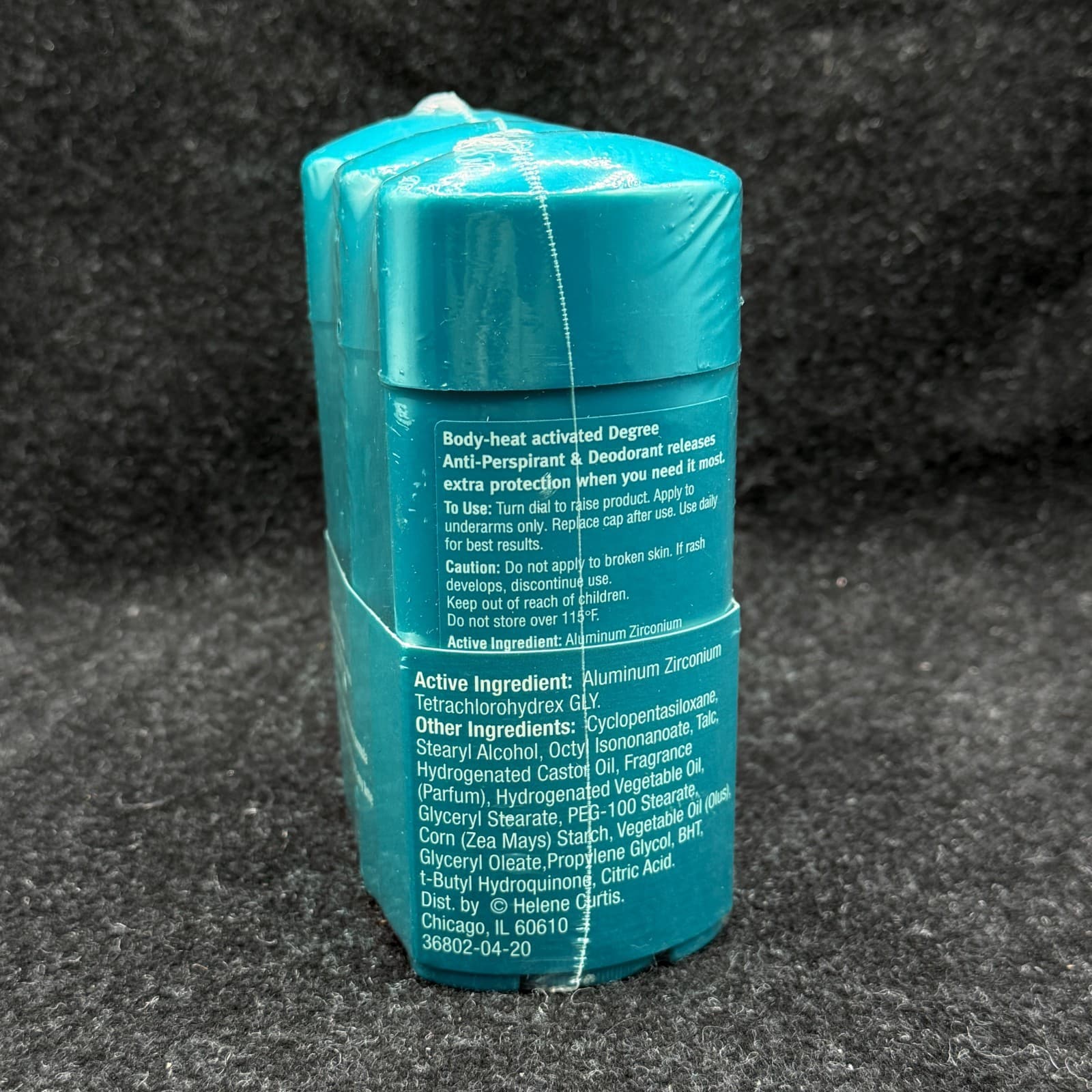 VTG Degree Shower Clean Deodorant 2.7 oz each Talc Body Heat Activated Old Stock - Thumbnail 6