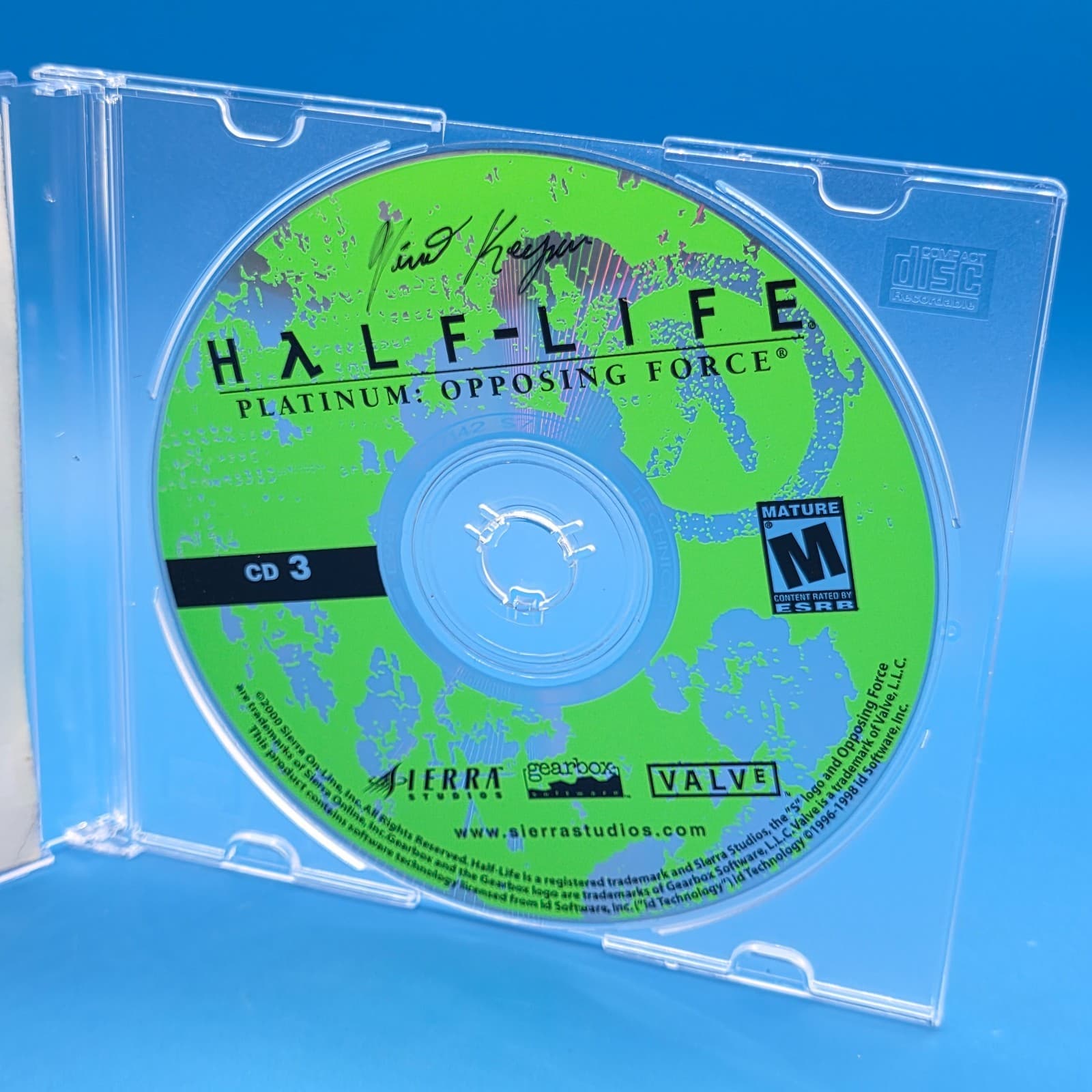 Half-Life Opposing Force PC CD-ROM USED CD KEY - Thumbnail 2