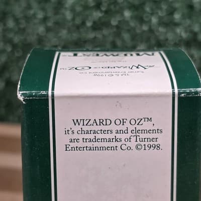 Wizard Of Oz The Tin Man Porcelain Hinged Trinket Box 1998 Midwest Cannon Falls - Thumbnail 4
