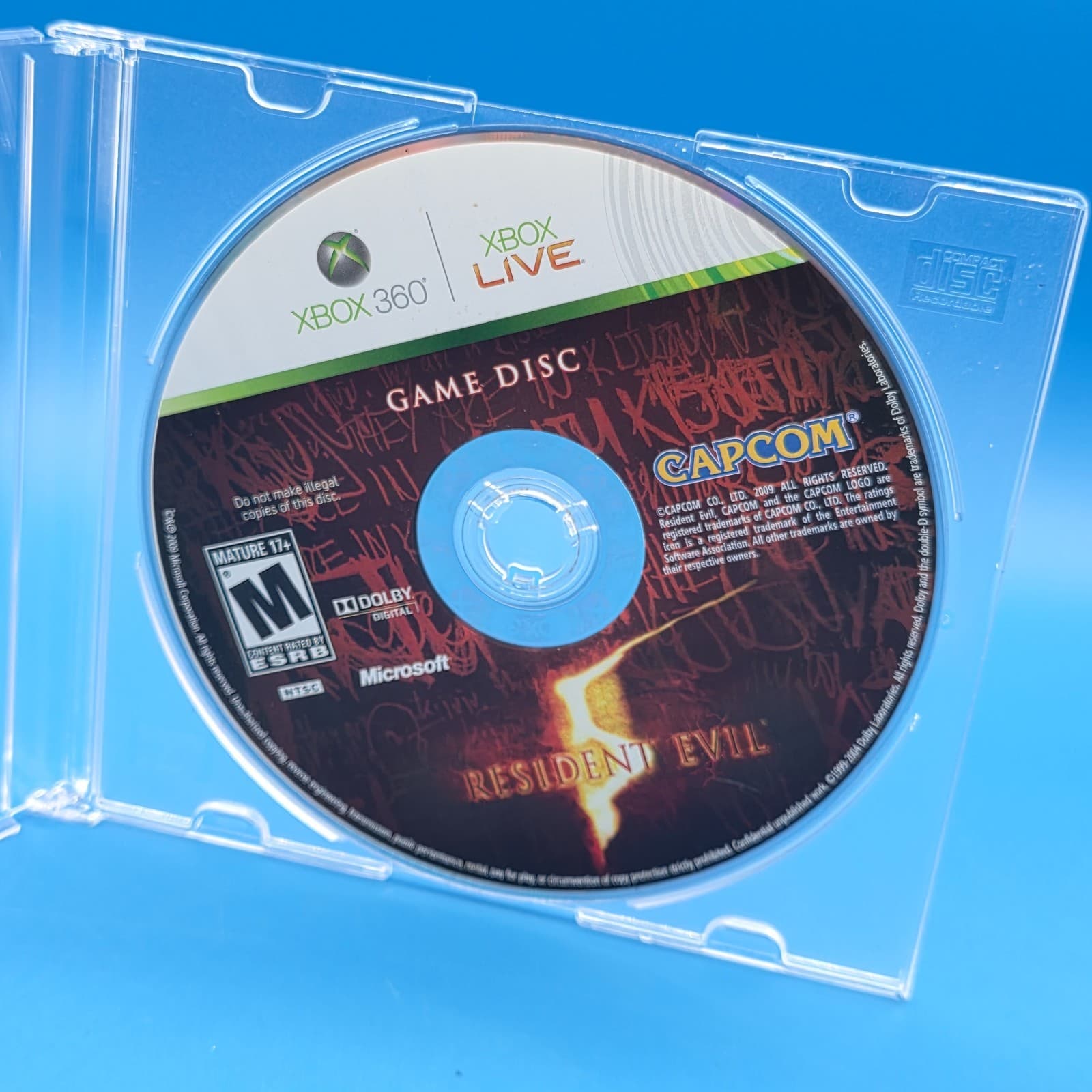 Resident Evil 5 (Microsoft Xbox 360) DISC ONLY - Thumbnail 2
