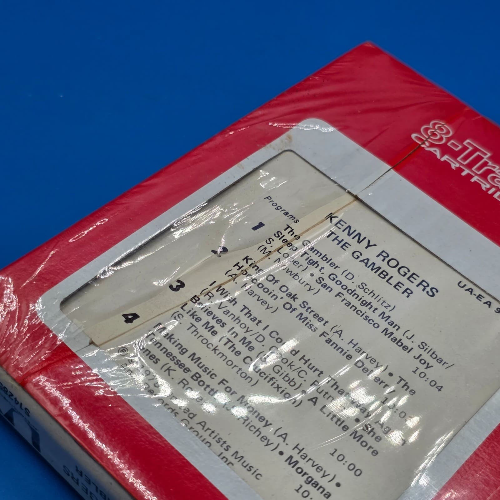 KENNY ROGERS--THE GAMBLER *SEALED* *8 TRACK* #152 - Thumbnail 5