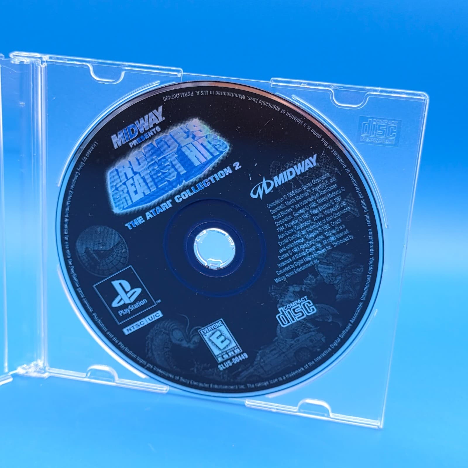 Arcade's Greatest Hits: The Atari Collection 2 (Sony PS 1, 1998) DISC ONLY - Thumbnail 2
