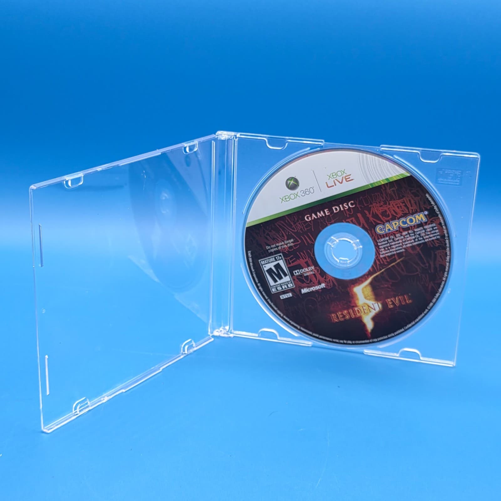 Resident Evil 5 (Microsoft Xbox 360) DISC ONLY