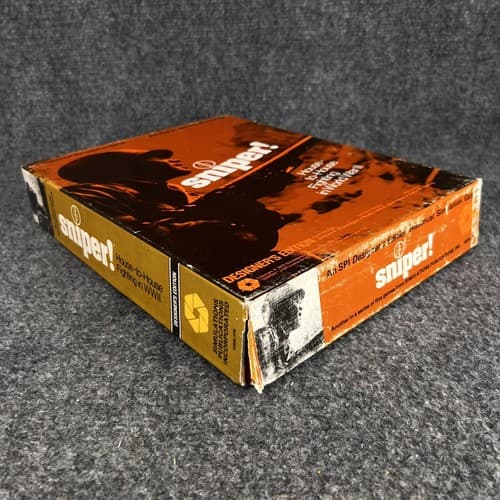 VTG 1973 SNIPER! Game House to House Fighting in WW2 SPI EARLY RPG SIMULATIONS - Thumbnail 5