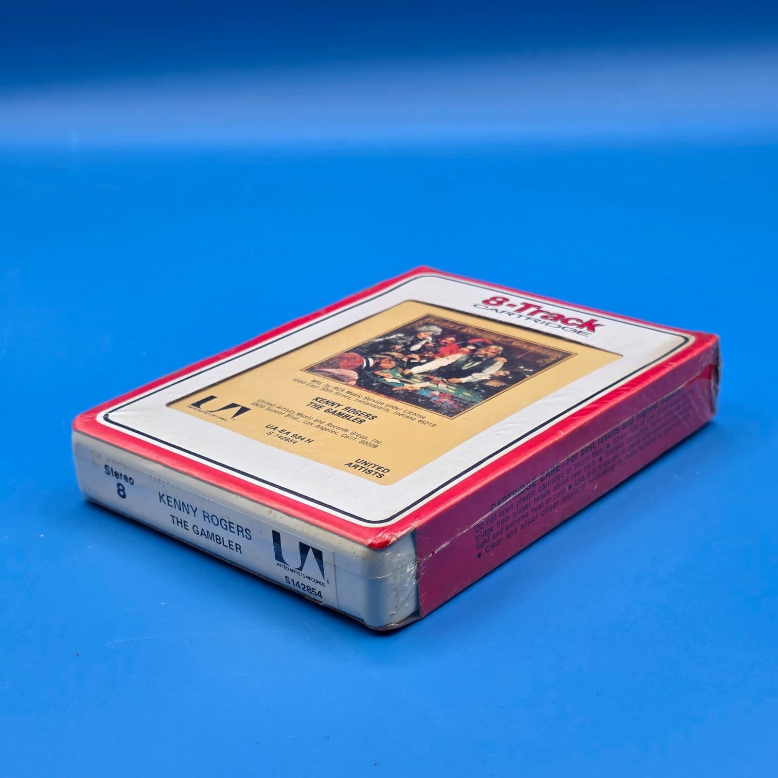 KENNY ROGERS--THE GAMBLER *SEALED* *8 TRACK* #152 - Thumbnail 3