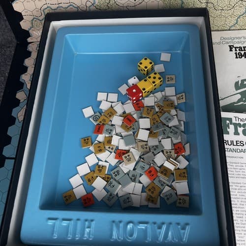 Vintage 1972 The Game of France 1940 German Blitzkrieg In The West Avalon Hill - Thumbnail 10