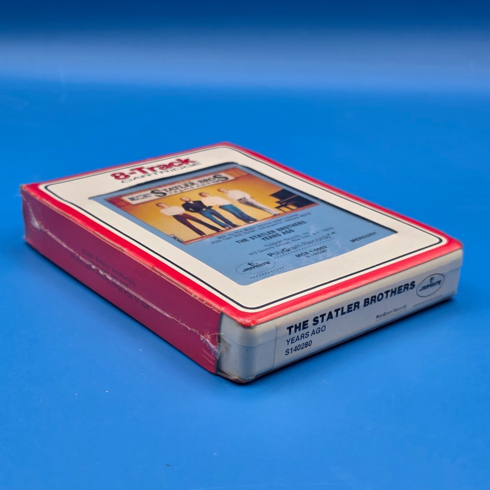 The Statler Brothers Years Ago 8 track NEW - Thumbnail 5