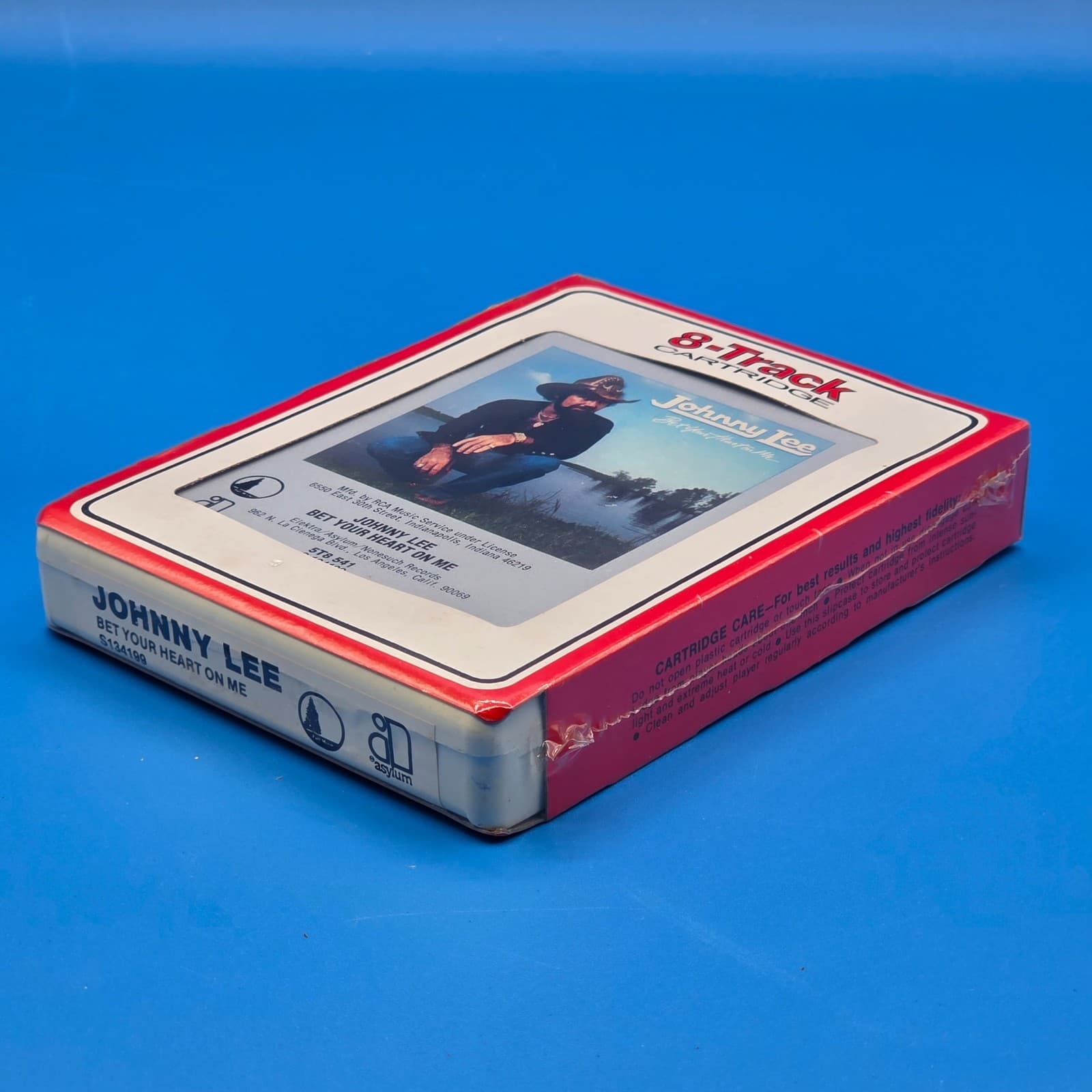 JOHNNY LEE BET YOUR HEART ON ME New Sealed 8-Track, 8 Track Cartridge - Thumbnail 7