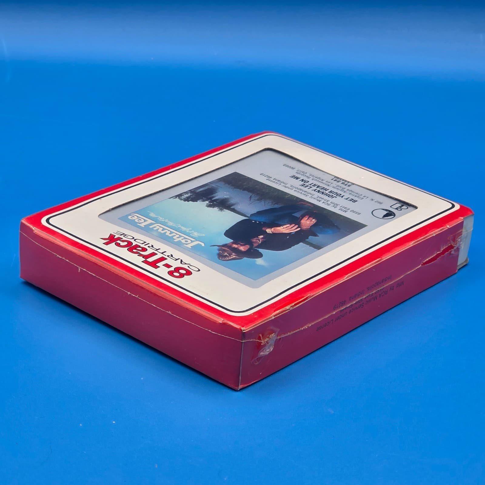 JOHNNY LEE BET YOUR HEART ON ME New Sealed 8-Track, 8 Track Cartridge - Thumbnail 3