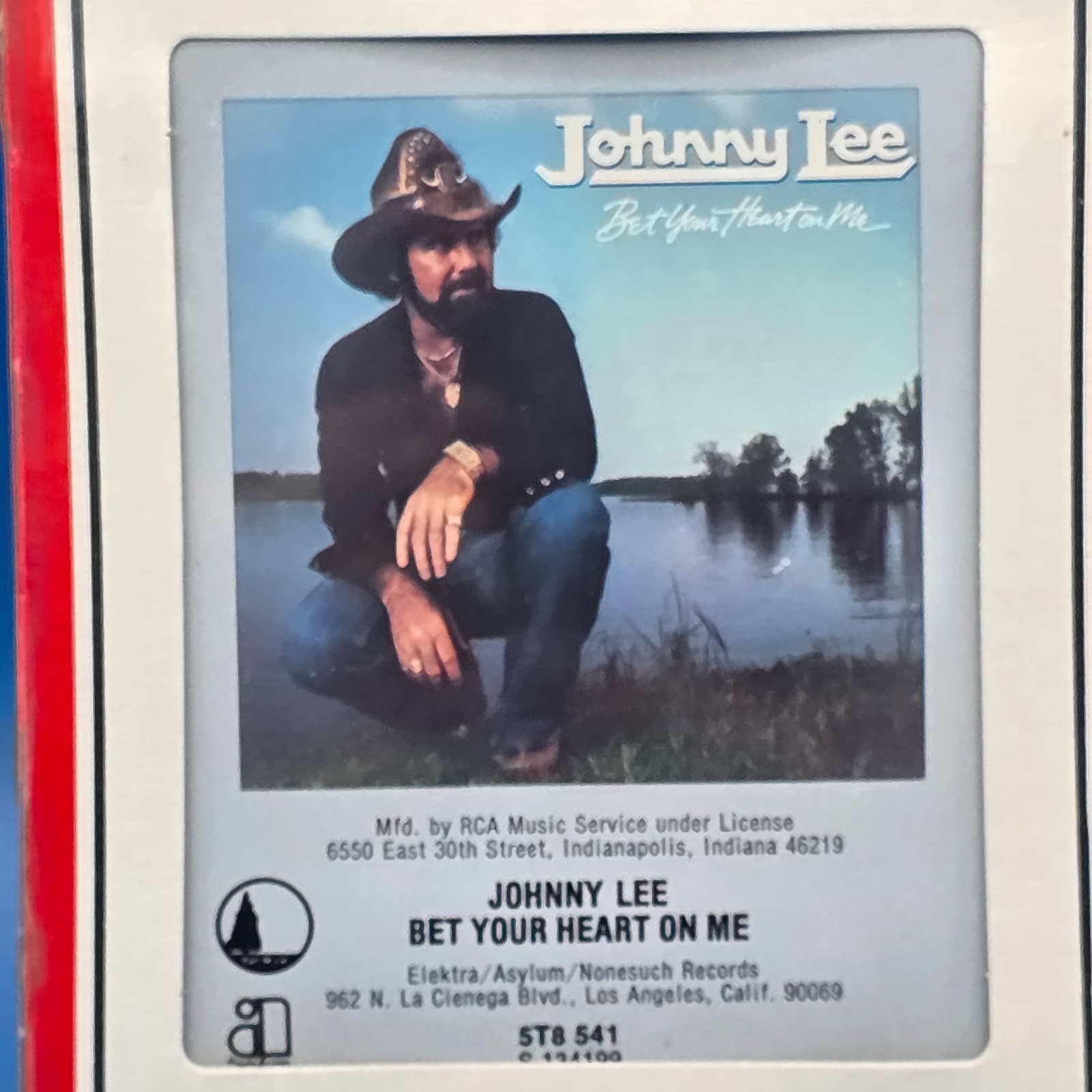 JOHNNY LEE BET YOUR HEART ON ME New Sealed 8-Track, 8 Track Cartridge - Thumbnail 6