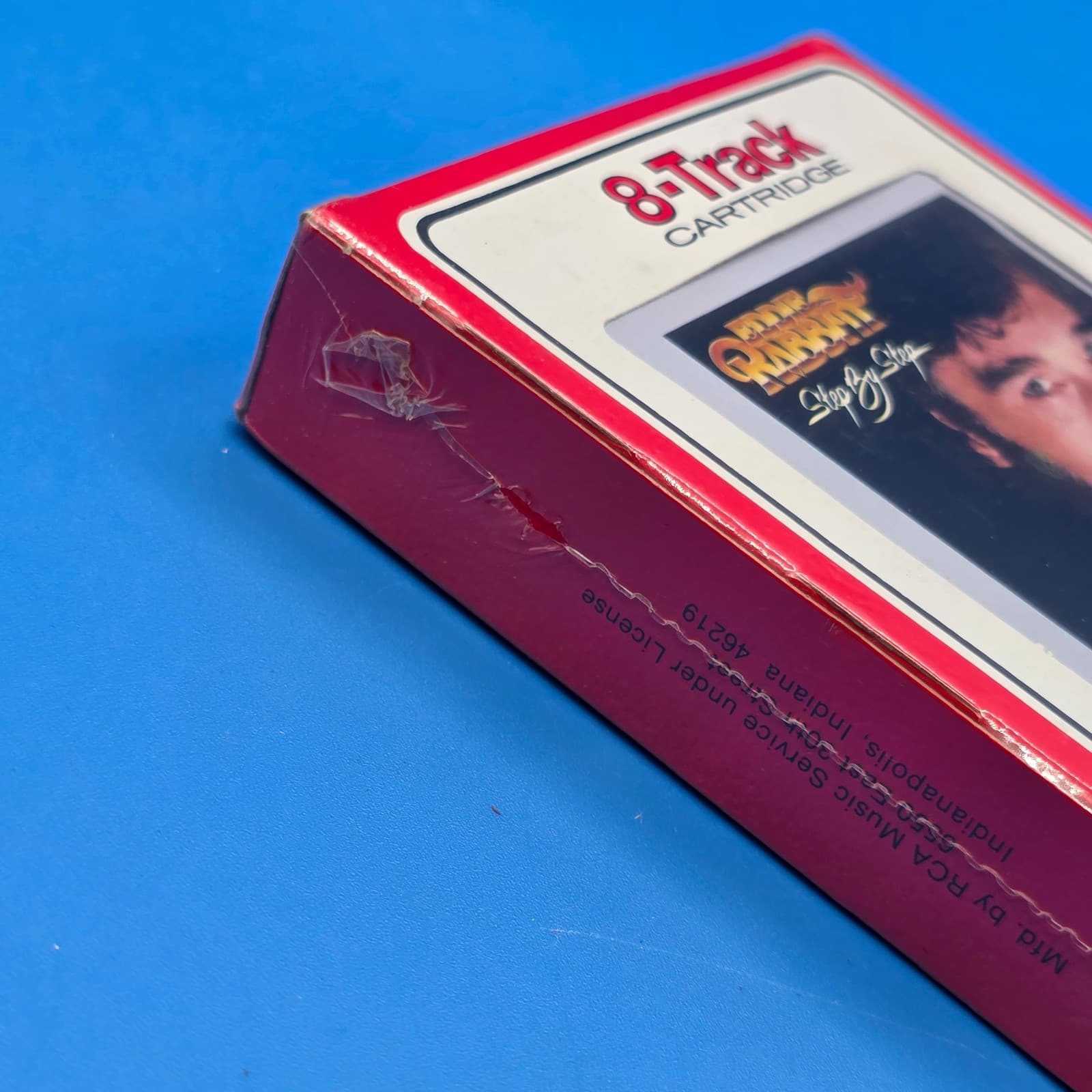 Eddie Rabbit- ‘Step By Step’ 8-Track Tape Cartridge SEALED - Thumbnail 3