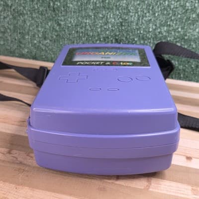 Logic 3 My Organizer For Pocket & Color Nintendo Gameboy Hard Travel Case Purple - Thumbnail 5