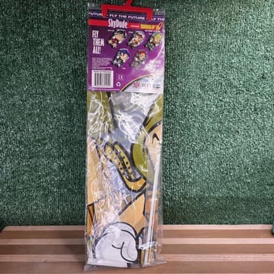 Vintage Tech Deck Kite SkyDude 3D Poly Action 28" Tall Quikclip Tank Army - Thumbnail 7