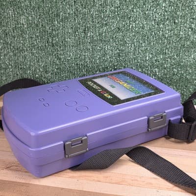 Logic 3 My Organizer For Pocket & Color Nintendo Gameboy Hard Travel Case Purple - Thumbnail 6