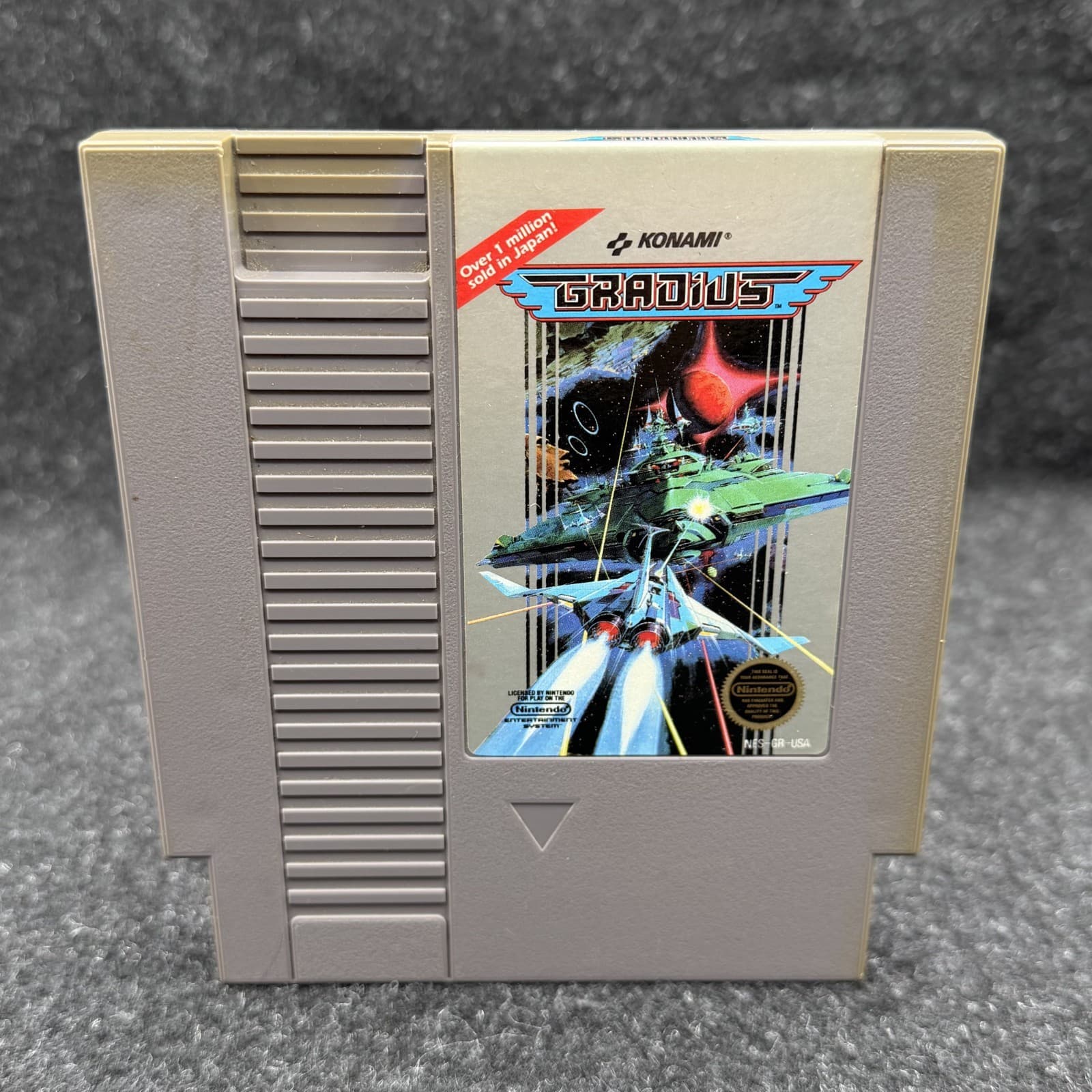 Gradius (Nintendo NES, 1986) Cleaned, Tested and Working - Authentic