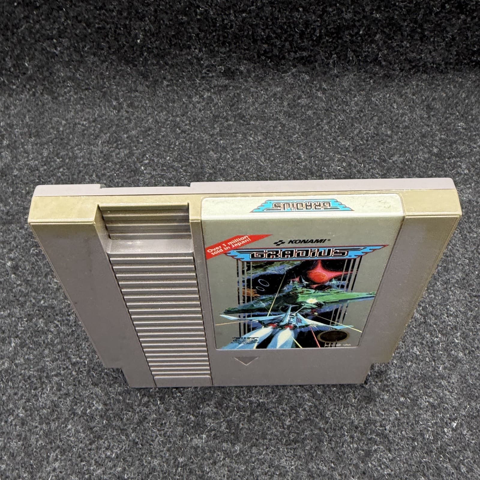 Gradius (Nintendo NES, 1986) Cleaned, Tested and Working - Authentic - Thumbnail 2