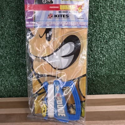Vintage Tech Deck Kite SkyDude 3D Poly Action 28" Tall Quikclip Tank Army - Thumbnail 2