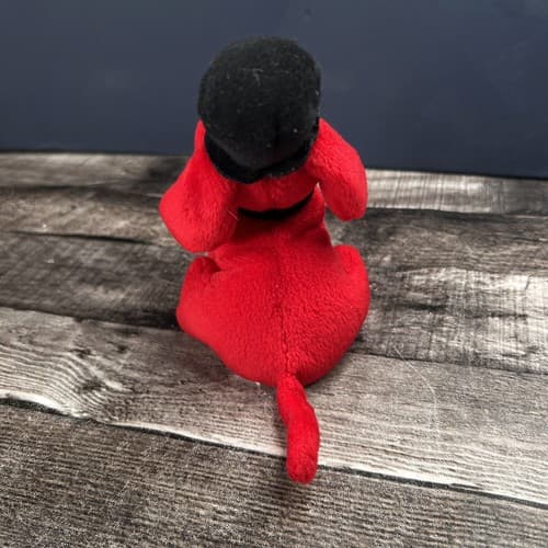 Clifford The Big Red Dog Plush Scholastic With Top Hat mini plush 6.5” - Thumbnail 5