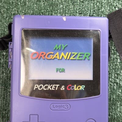 Logic 3 My Organizer For Pocket & Color Nintendo Gameboy Hard Travel Case Purple - Thumbnail 3