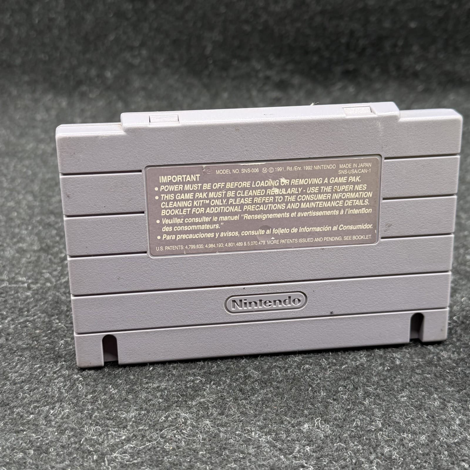Mortal Kombat 3 (Super Nintendo SNES, 1995) *Cart Only* Authentic Tested Cleaned - Thumbnail 3