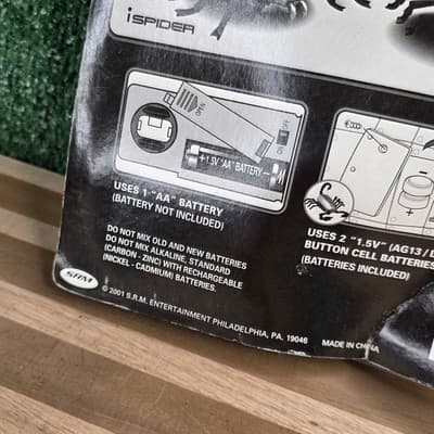 Bump & Go Iscorpion Electronic Insect of The Future Light Up NIP New 2001 Rare - Thumbnail 10