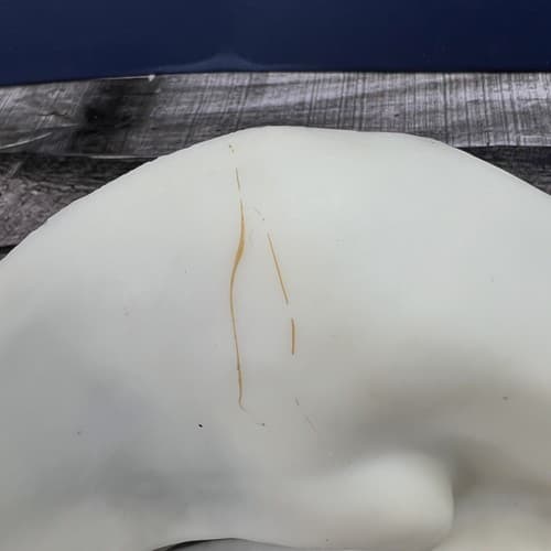 VTG Scream Ghost Face Halloween Mask No Hood Glow In The Dark Easter Unlimited - Thumbnail 3
