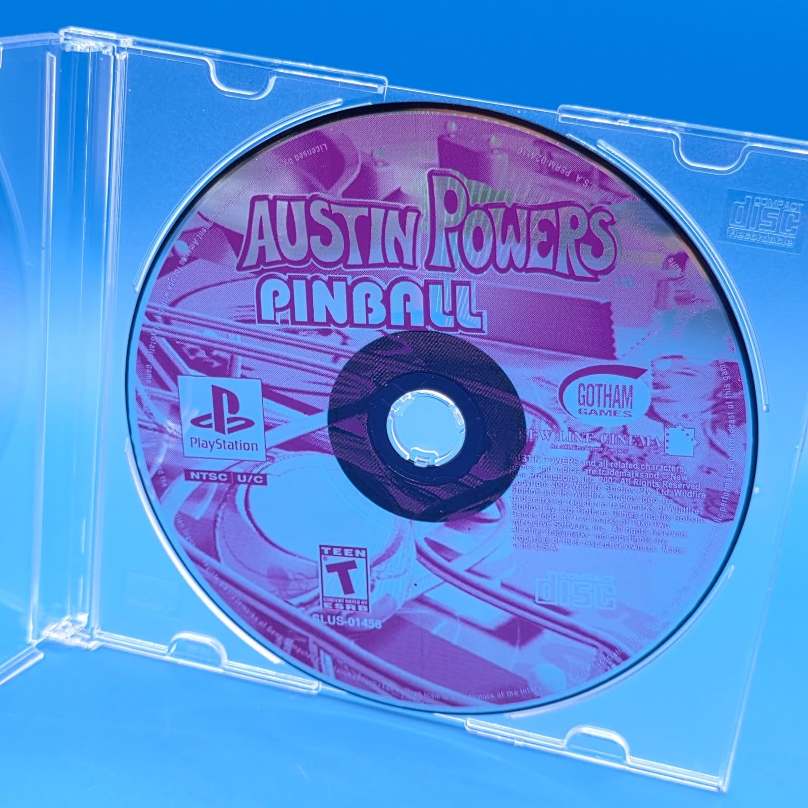 Austin Powers Pinball Sony PlayStation 1 PS1 Disc Only Used - Thumbnail 2