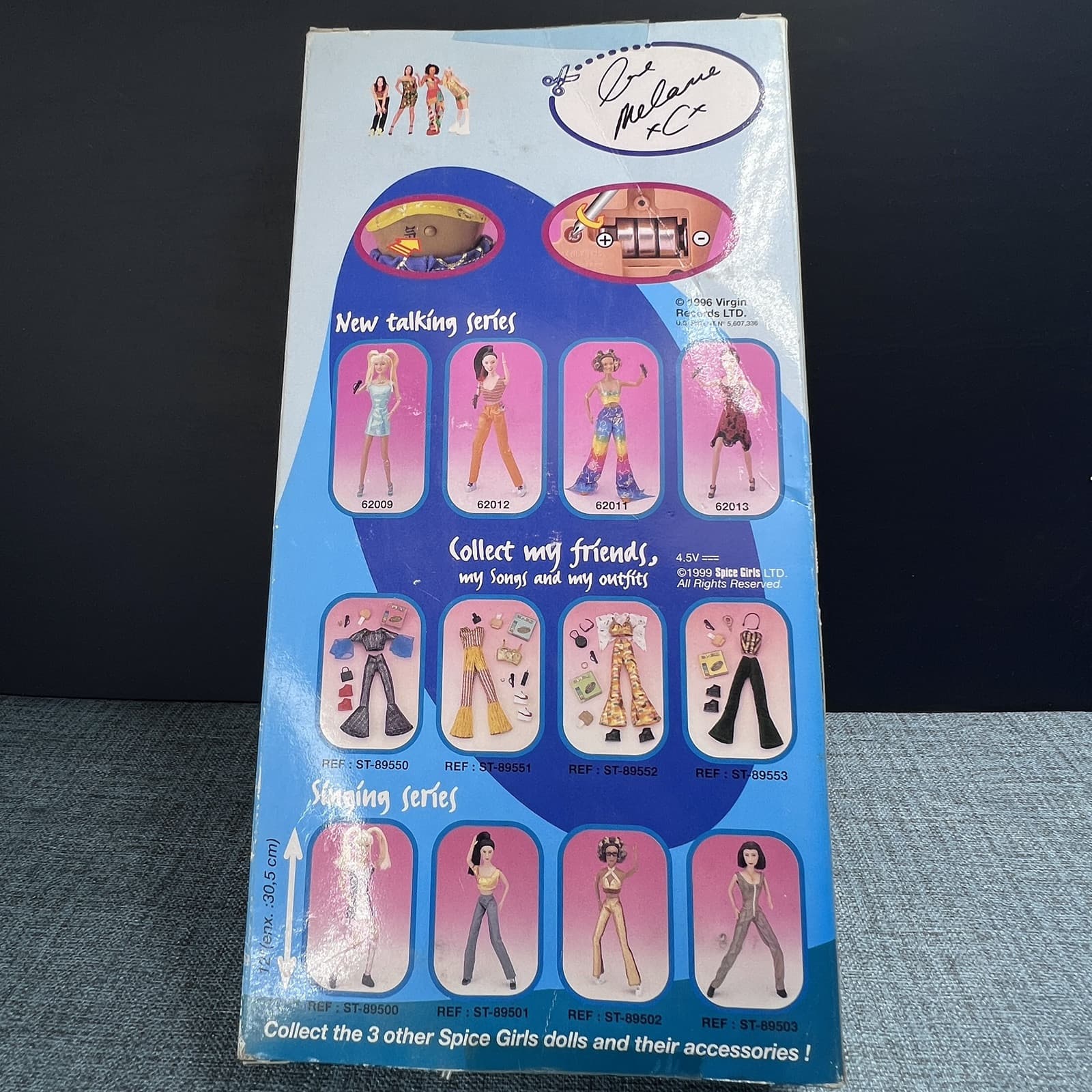 Vintage Spice Girls TALKING SPORTY SPICE Sporty Spice Mel C Doll 1999 - Thumbnail 9