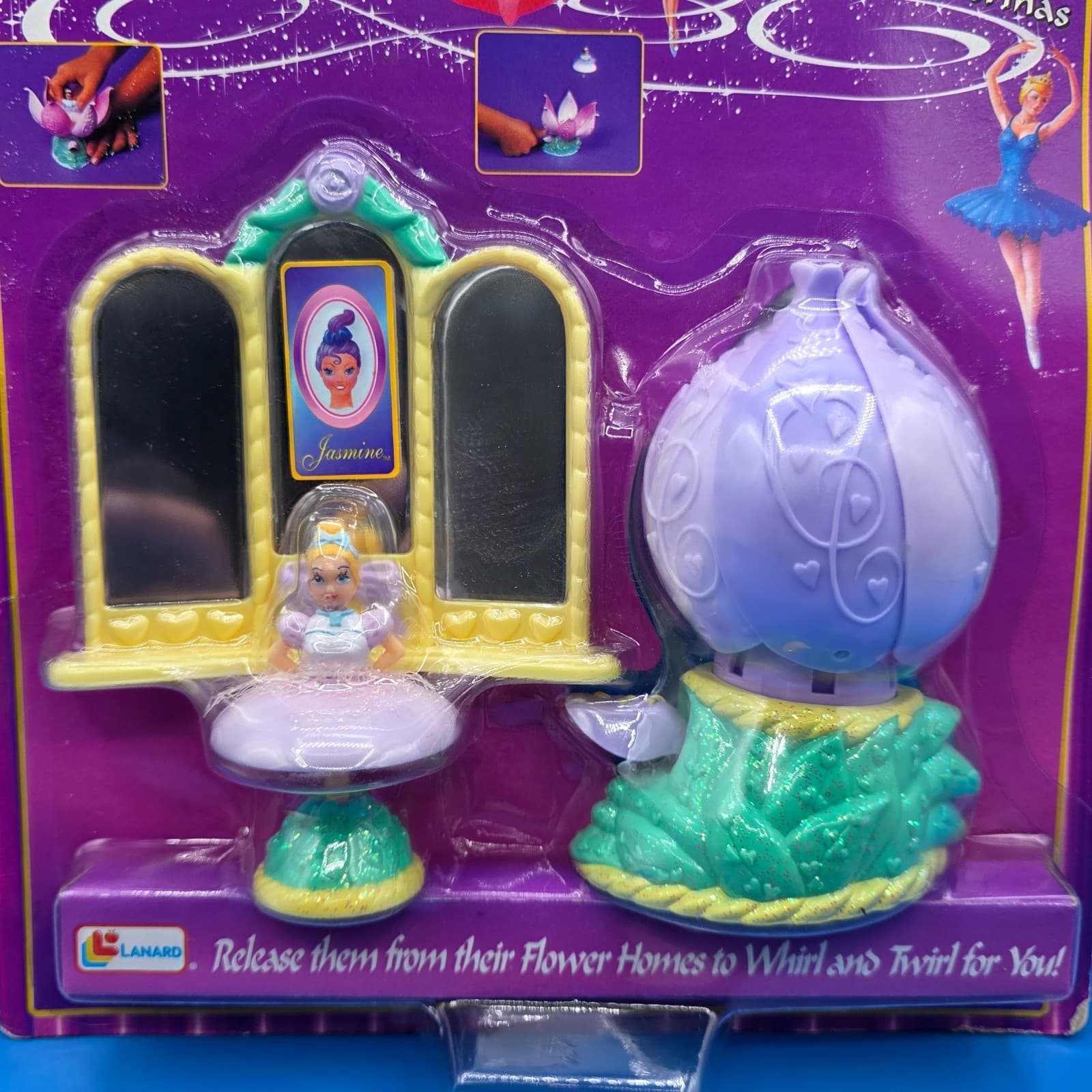 (READ) MAGICAL FANTASY DANCERS TWIRLING BALLERINAS Vintage 1997 ~ New in Package - Thumbnail 3