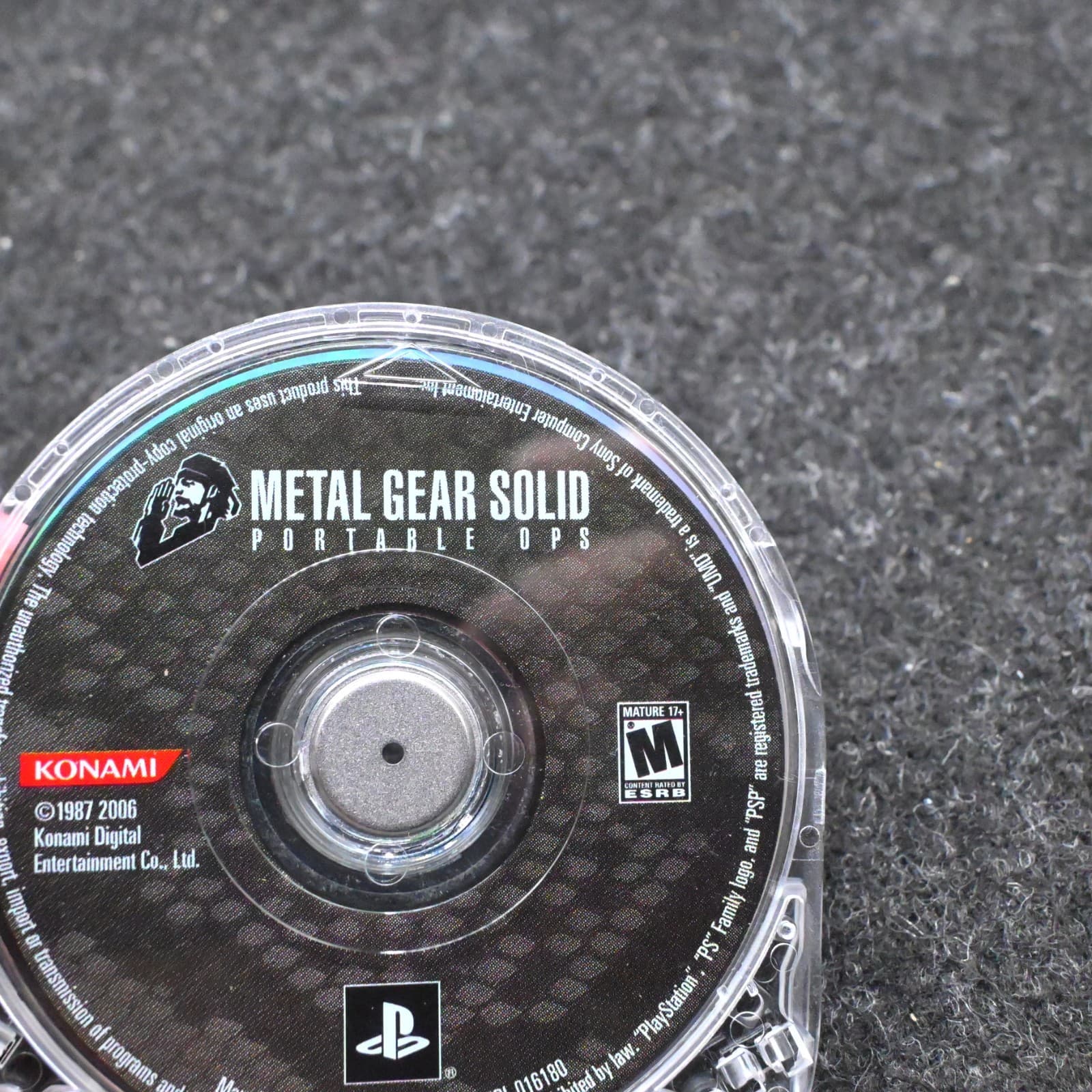 Metal Gear Solid: Portable Ops Sony PSP Video Game *Disc Only* - Thumbnail 2