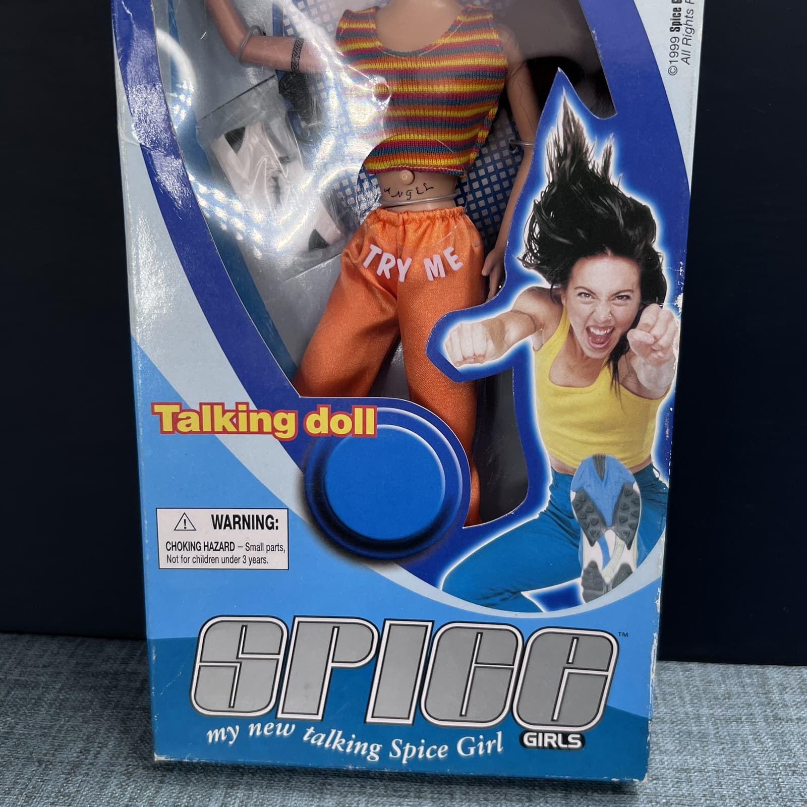Vintage Spice Girls TALKING SPORTY SPICE Sporty Spice Mel C Doll 1999 - Thumbnail 3