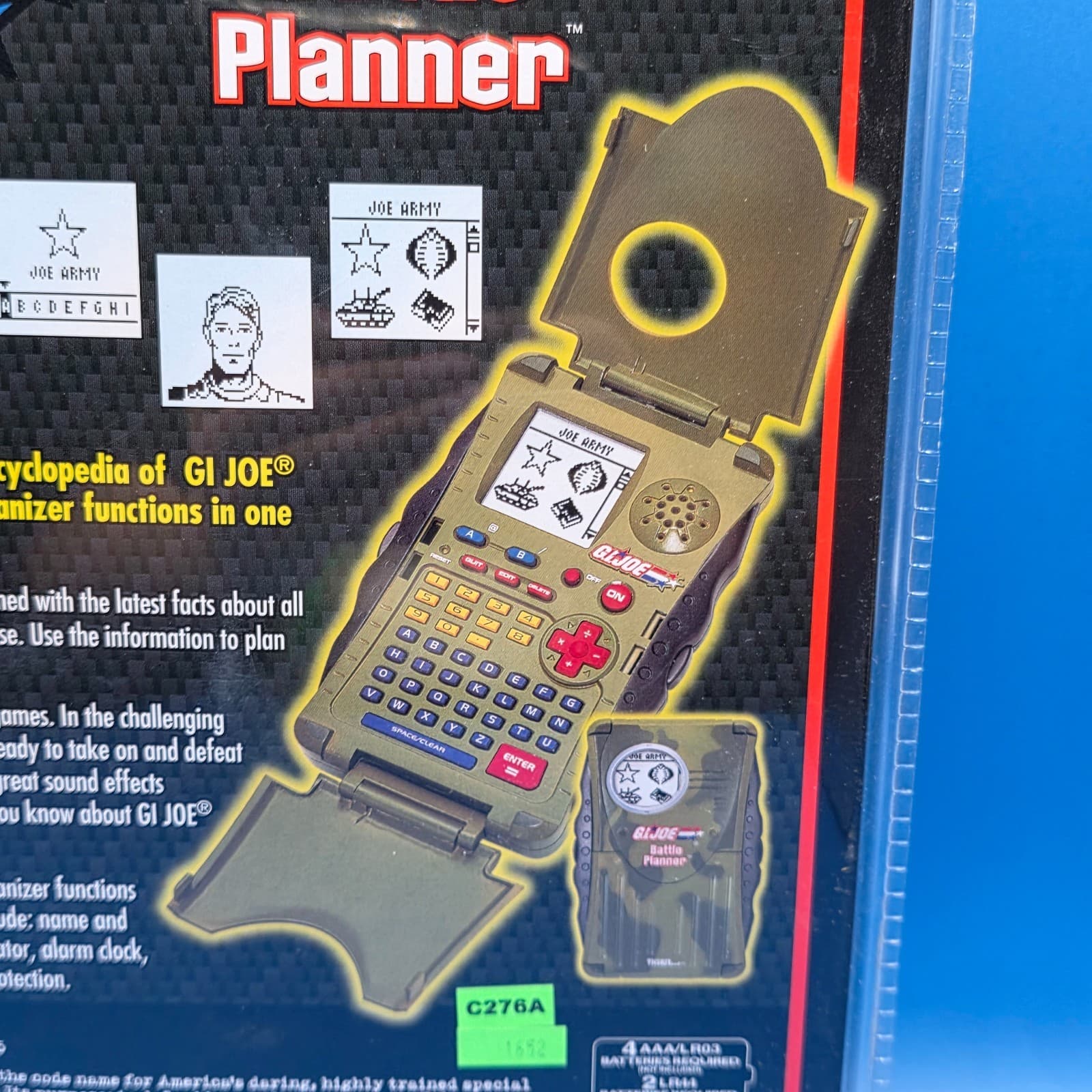 GI Joe vs. Cobra Battle Planner Tiger Electronics 2002 Vintage Sealed! - Thumbnail 4
