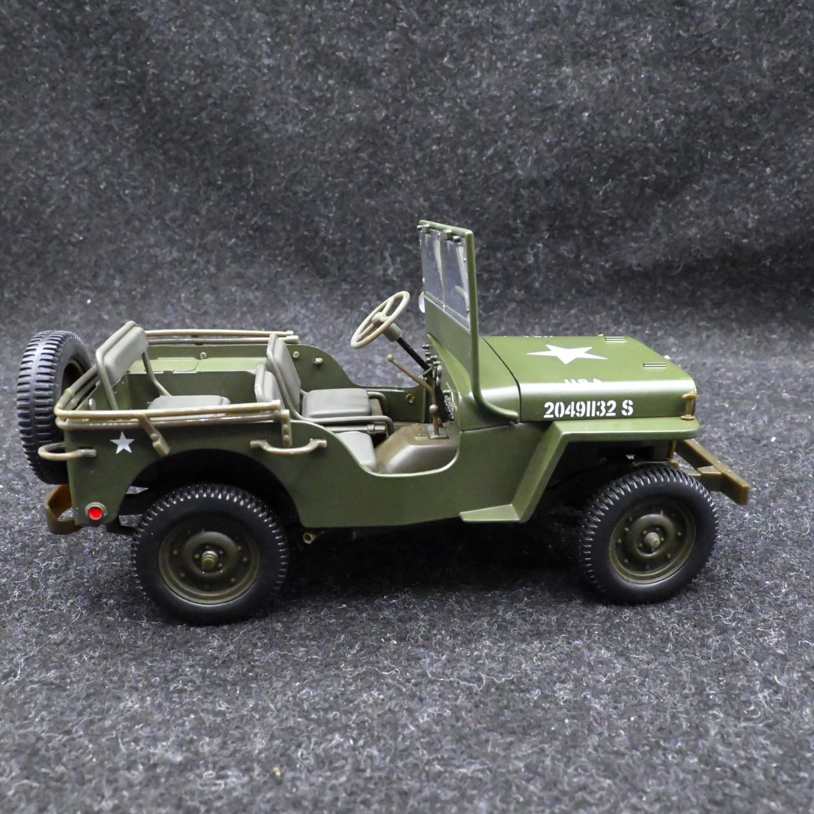 1:18 Scale Gate Willy's Jeep U.S.A. Military Transport - Thumbnail 5