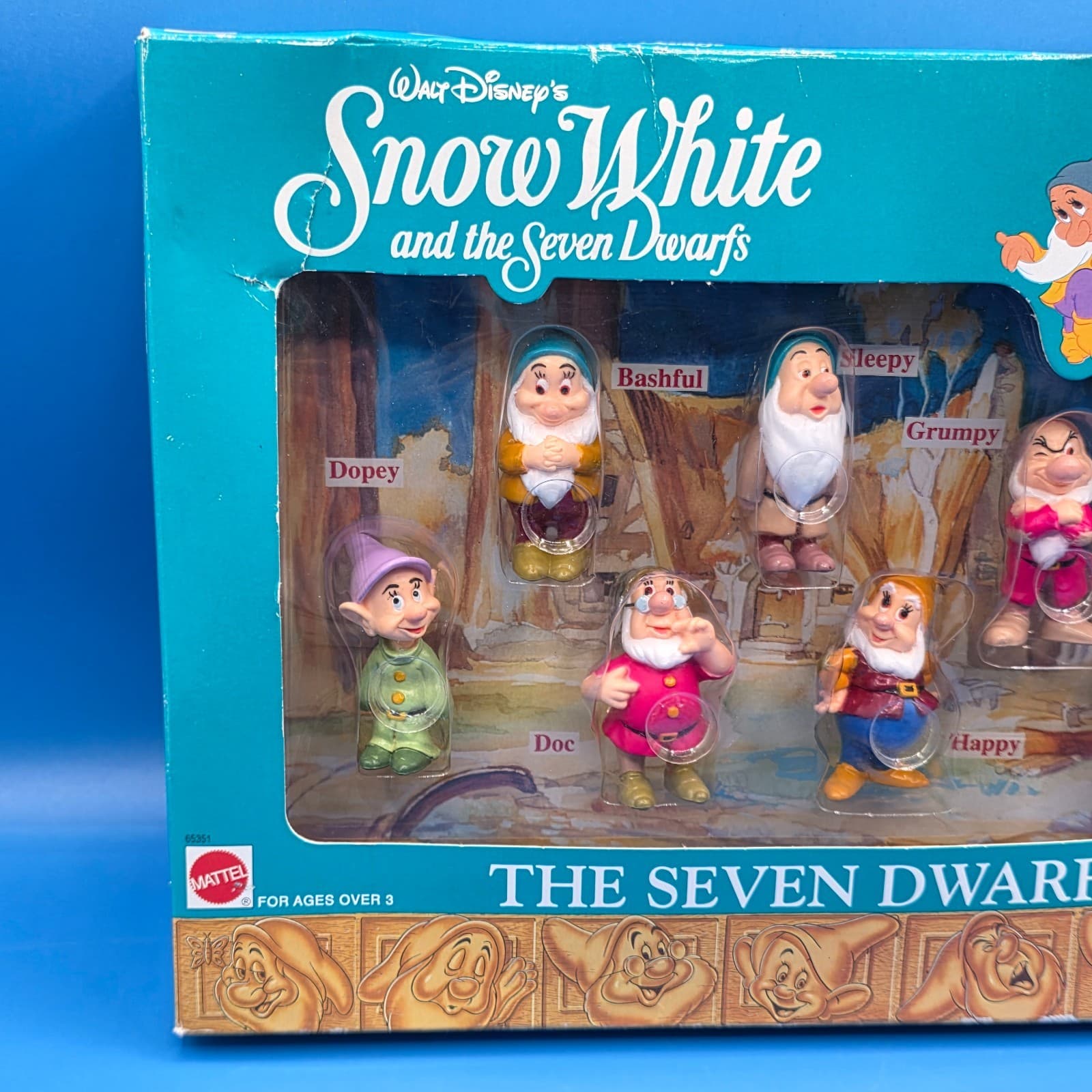Walt Disney Snow White & Seven Dwarfs Mini Figures Set Collectible Figurines NOS - Thumbnail 12