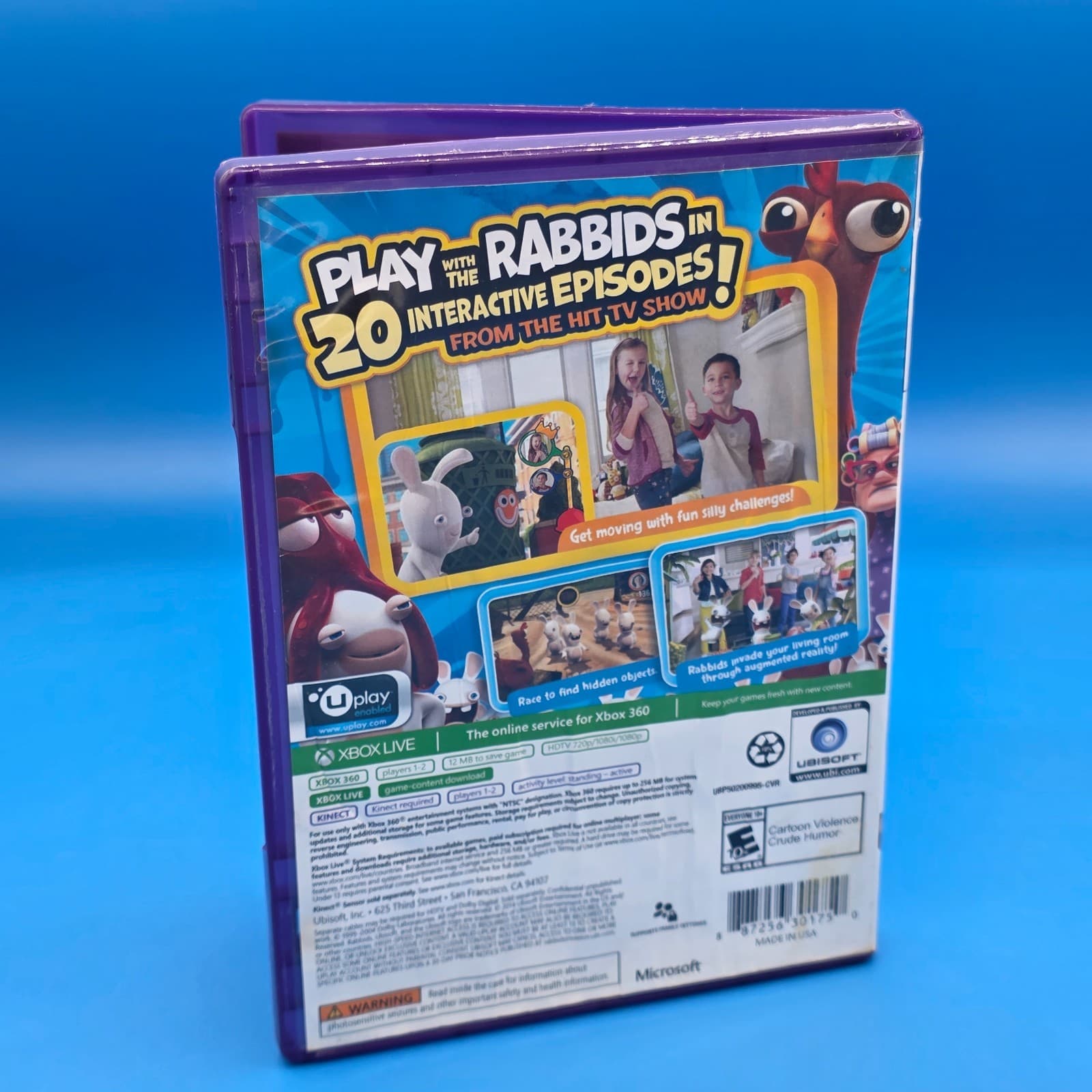 Rabbids Invasion Xbox 360 (2014) - Interactive TV Show Game, Ubisoft - Thumbnail 2