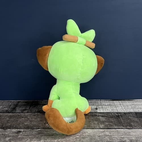 Pokemon Grookey 8” Plush Stuffed Animal Toy - 2022 Nintendo - Thumbnail 2