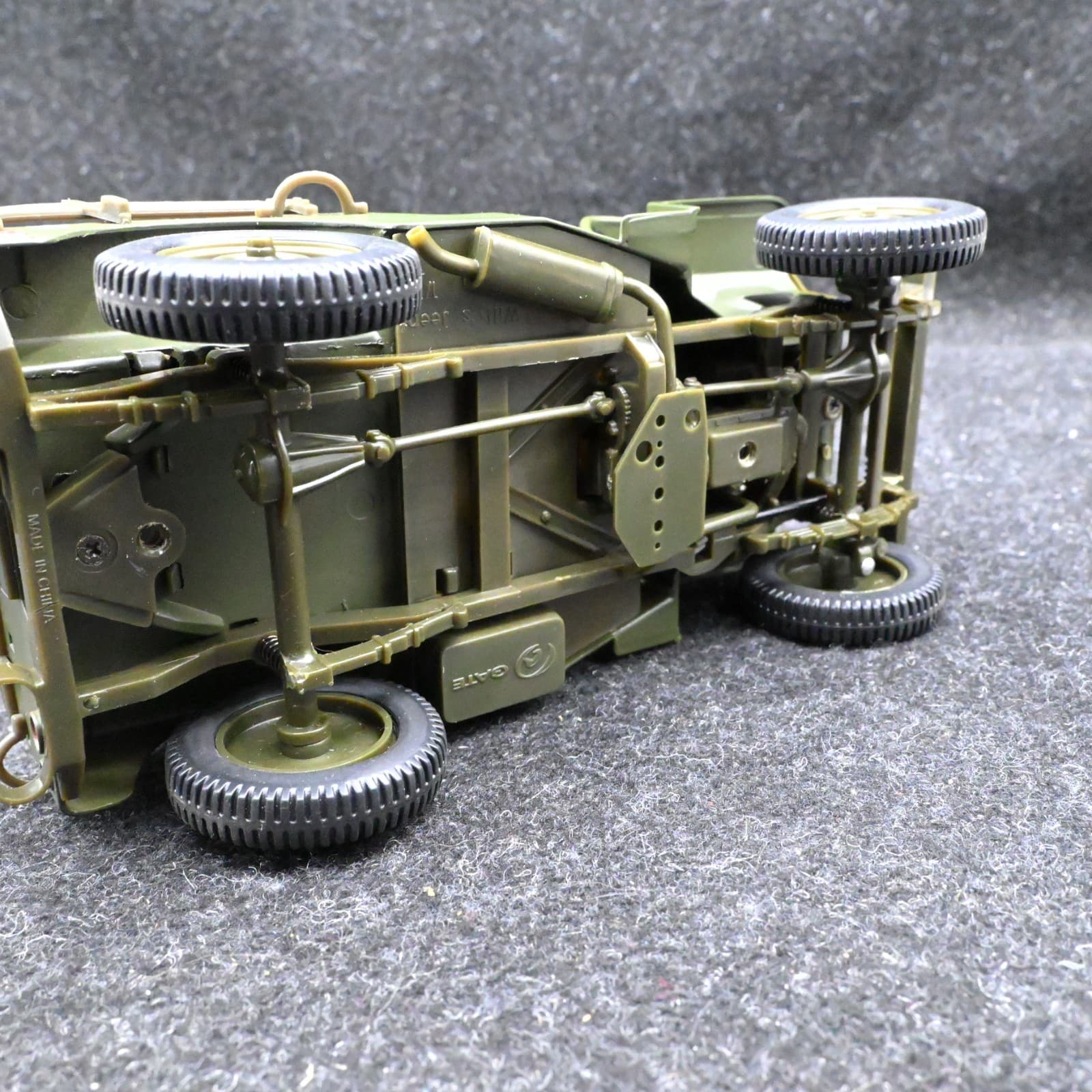 1:18 Scale Gate Willy's Jeep U.S.A. Military Transport - Thumbnail 8