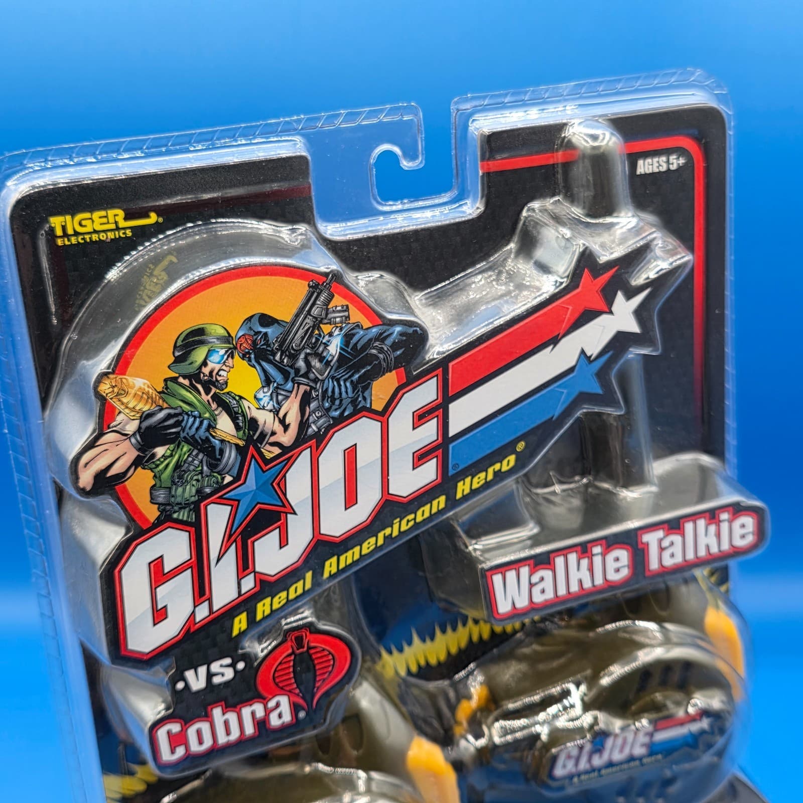 GI Joe vs COBRA Walkie Talkie Hasbro Tiger Electronics 2002 New - Thumbnail 8