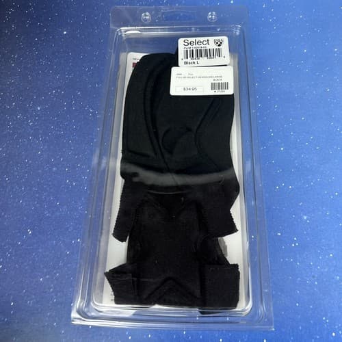 Full90 Sports Select Performance Futbol Soccer Headgear Case Black Large - Thumbnail 4