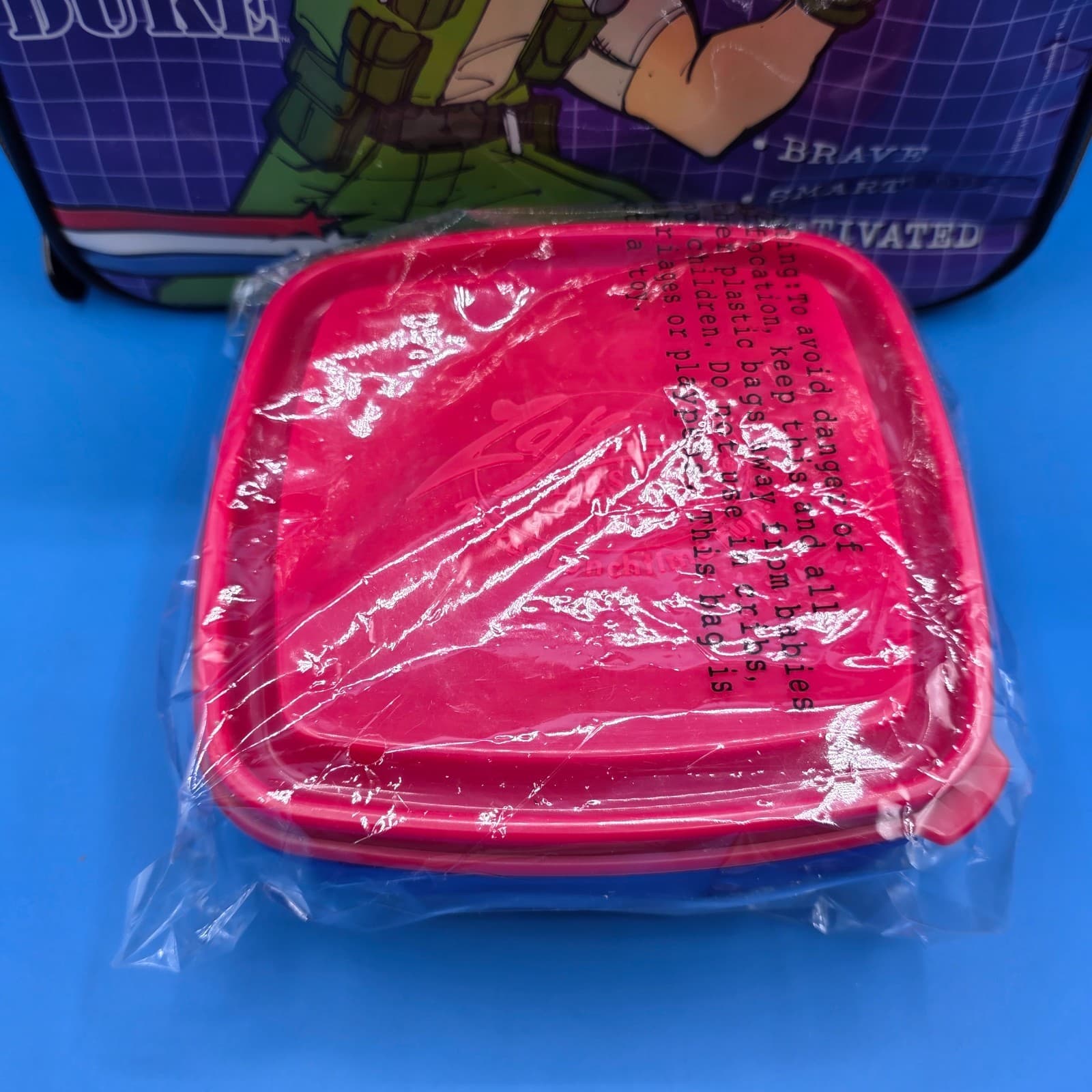 2003 GI Joe Duke A Real American Hero Insulated Lunch Box, New With Tags - Thumbnail 2