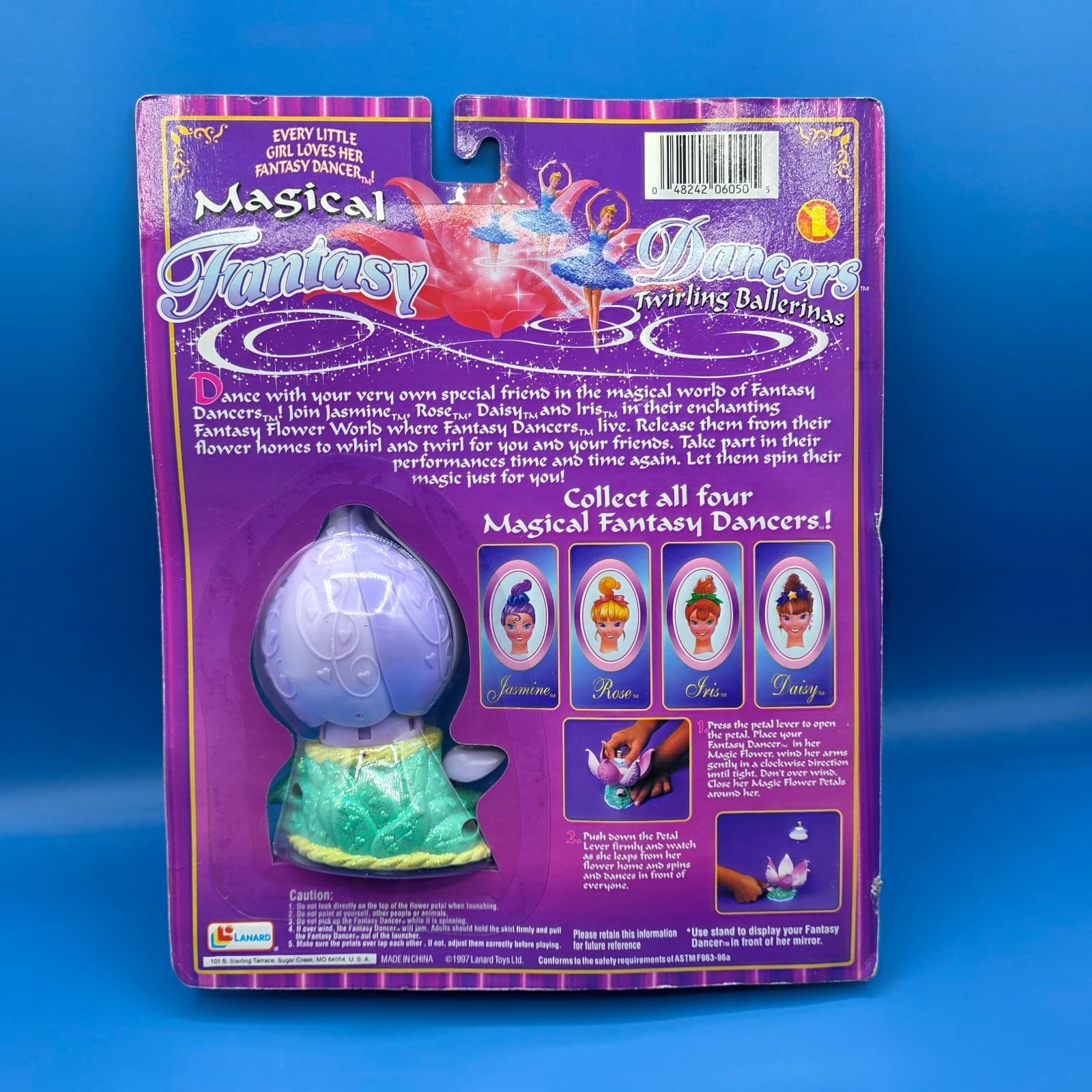 (READ) MAGICAL FANTASY DANCERS TWIRLING BALLERINAS Vintage 1997 ~ New in Package - Thumbnail 5