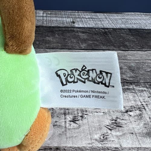 Pokemon Grookey 8” Plush Stuffed Animal Toy - 2022 Nintendo - Thumbnail 3