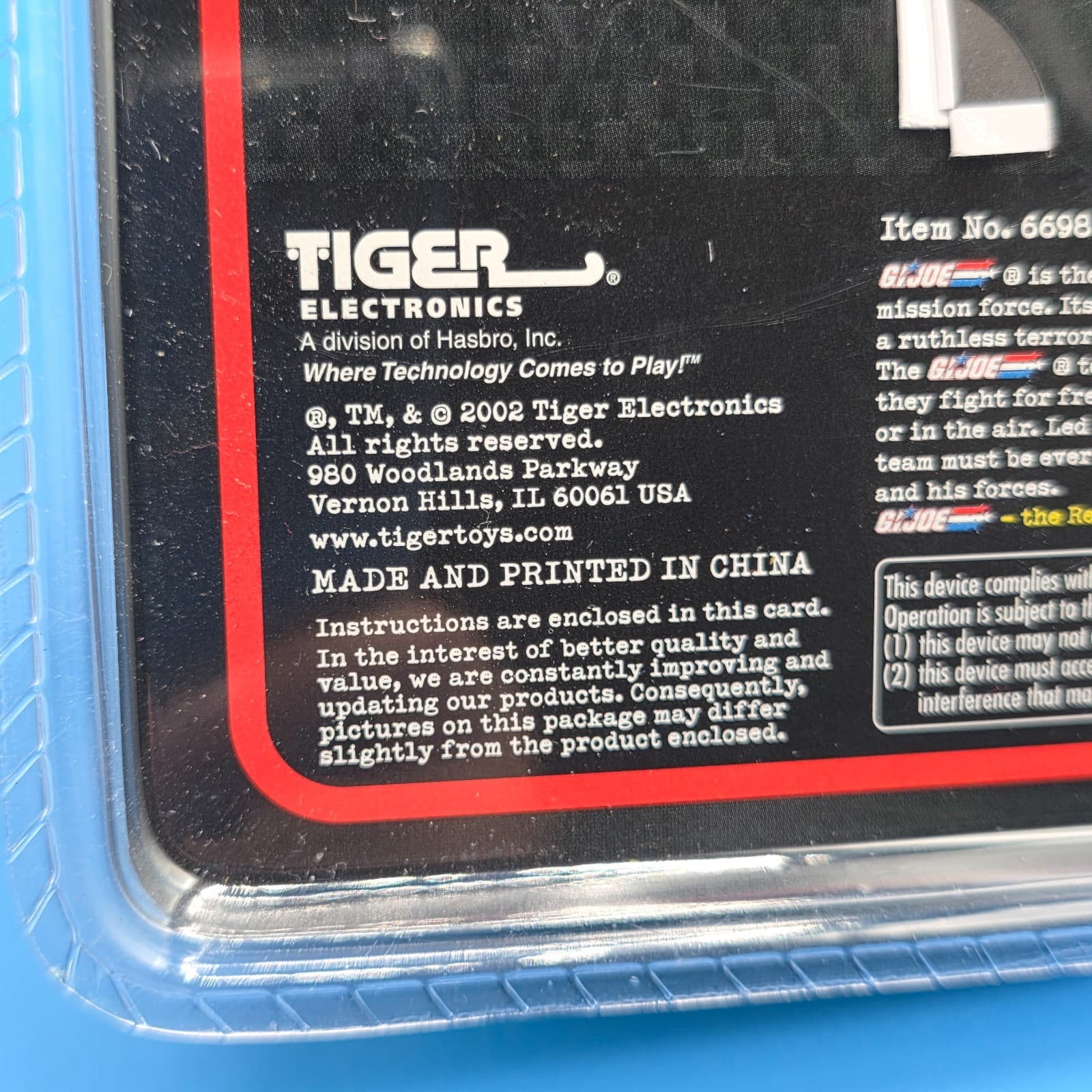 GI Joe vs COBRA Walkie Talkie Hasbro Tiger Electronics 2002 New - Thumbnail 5