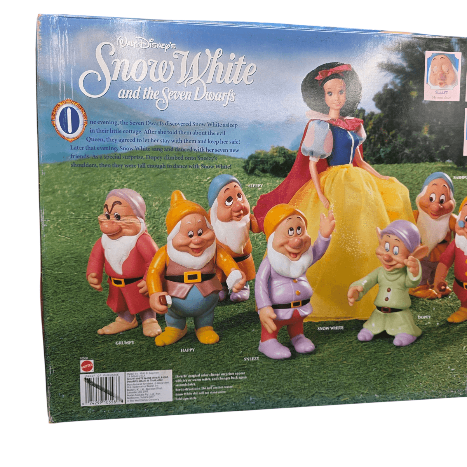 Disney Snow White and the Seven Dwarfs Classic Color Changing Set - MPN 10558 - Thumbnail 12