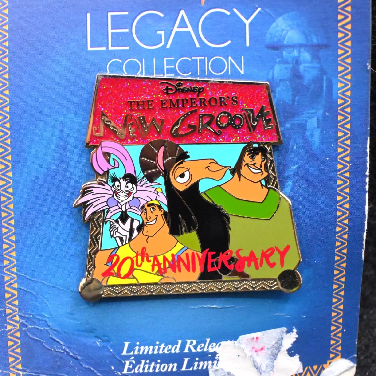 Disney Legacy Collection Emperor’s New Groove 20th Anniversary Pin - Thumbnail 2