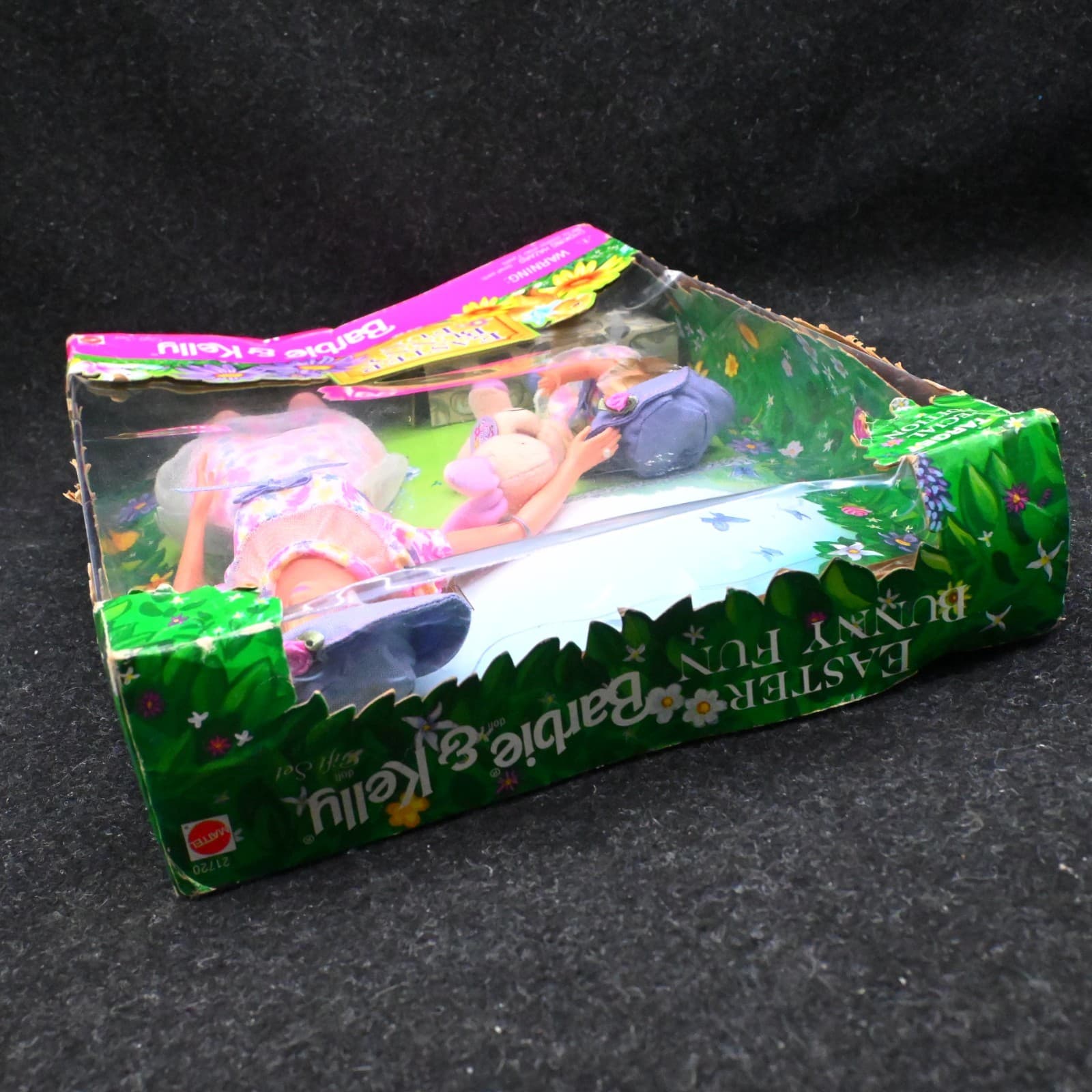 NIB 1998 Mattel Easter Bunny Fun Barbie Kelly 21720 - Thumbnail 10