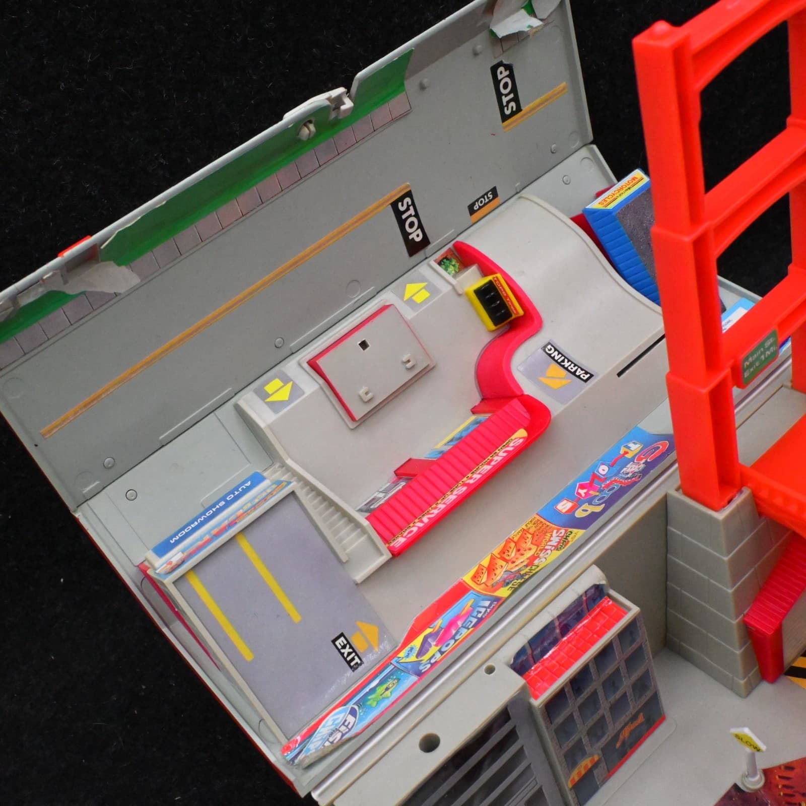 Galoob Micro Machines Super City Toolbox Action Playset 1988 Vintage - Thumbnail 7